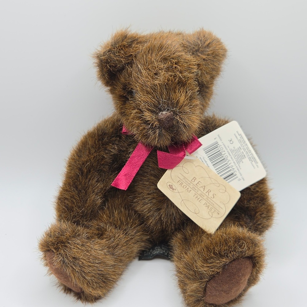 Russ Berrie Rothschild Teddy Bear Bears From The Past Brown Plush 1205 NWT